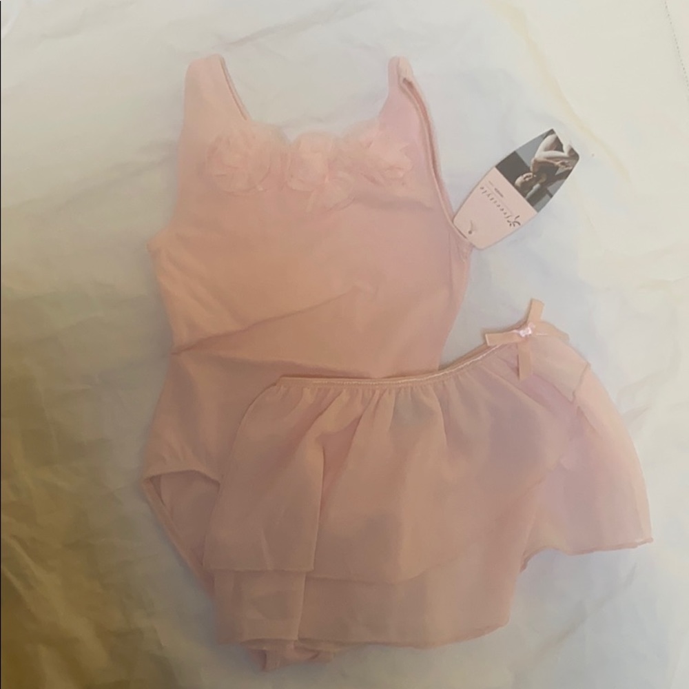 NWT Danskin Ballet Leotard (S) & Skirt (XS)